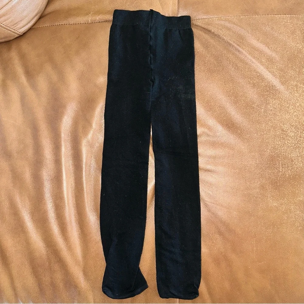 Black tights for a girl 5-8 y.o. (approximately) - Picture 1 of 6